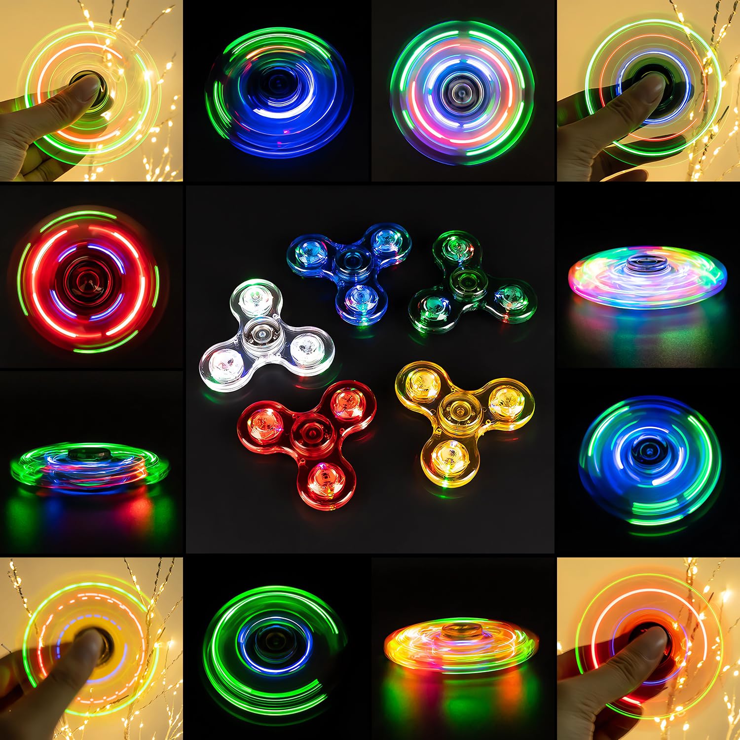FIGROL party favors spinner set makes giftable, eye-catching toys