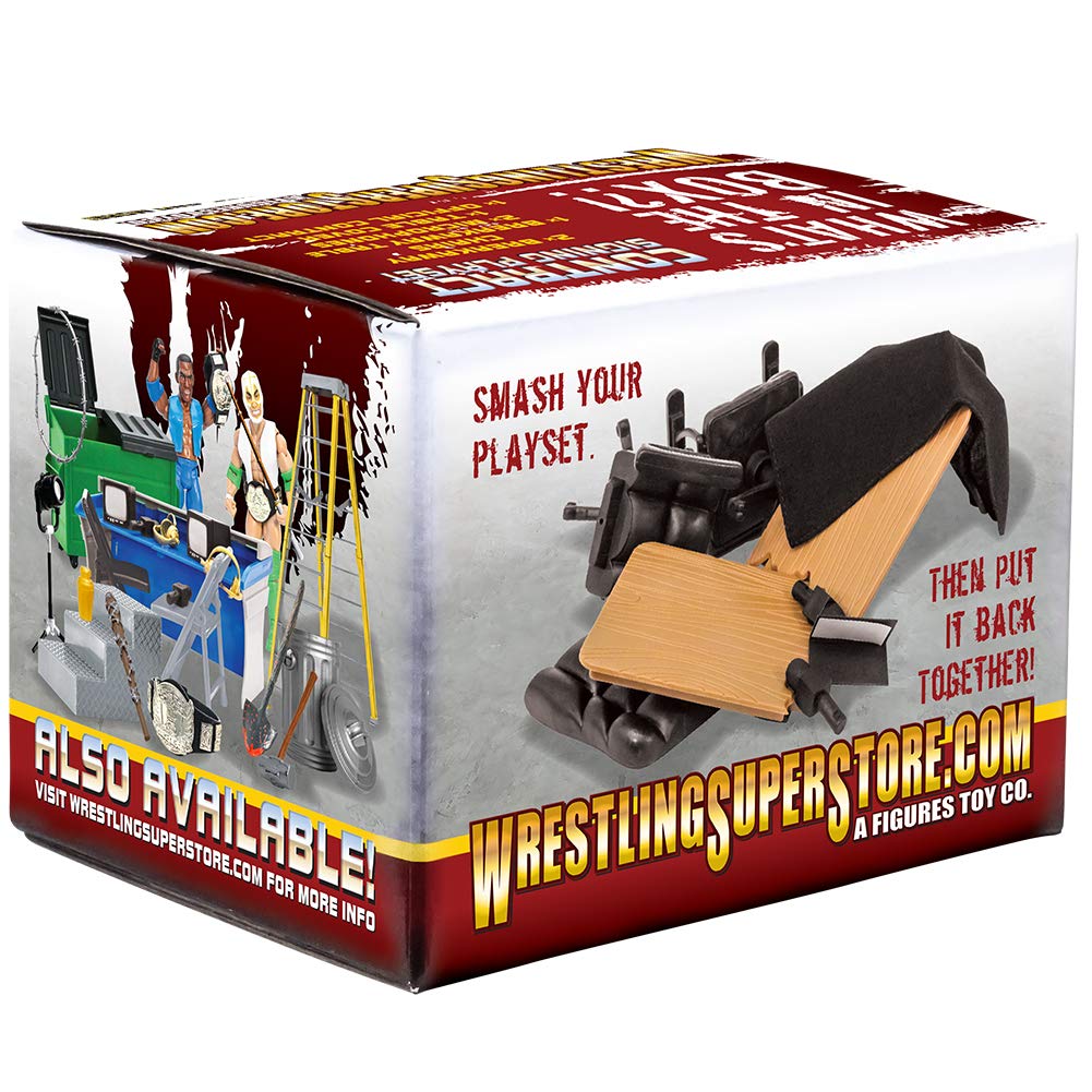 Figures Toy Company breakable table adds chaotic action moments.