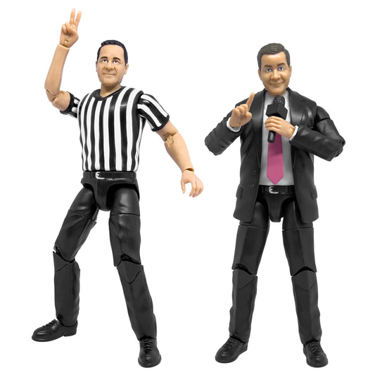 Figures Toy Company Ring Announcer with microphone adds arena drama.