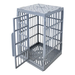 Figures Toy Company Shark Cage Jail Cell assembled for display and play.