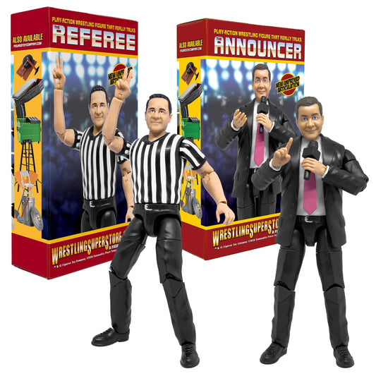 Figures Toy Company Ultimate Talking Referee with dynamic action for immersive play.