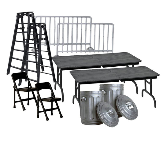 Figures Toy Company folding chair from Wrestling Gear Accessory Set 2 for action-packed battles.