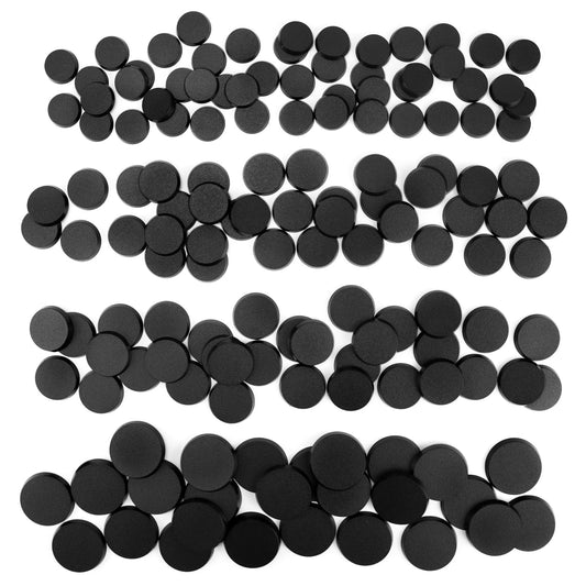 FIGURESLAB 25mm round miniature base with textured surface for stable display.