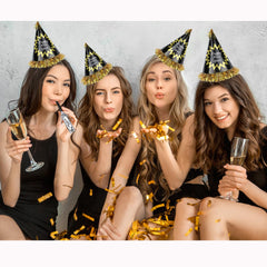 fiintrwa fringed noise maker silver produces lively ambience during toasts