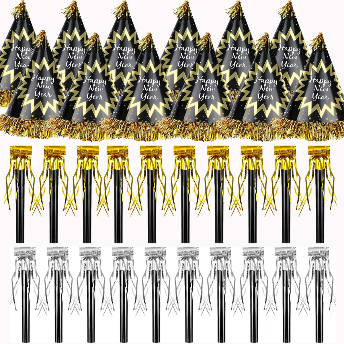 fiintrwa Happy New Year headband adds festive sparkle for photos and moments