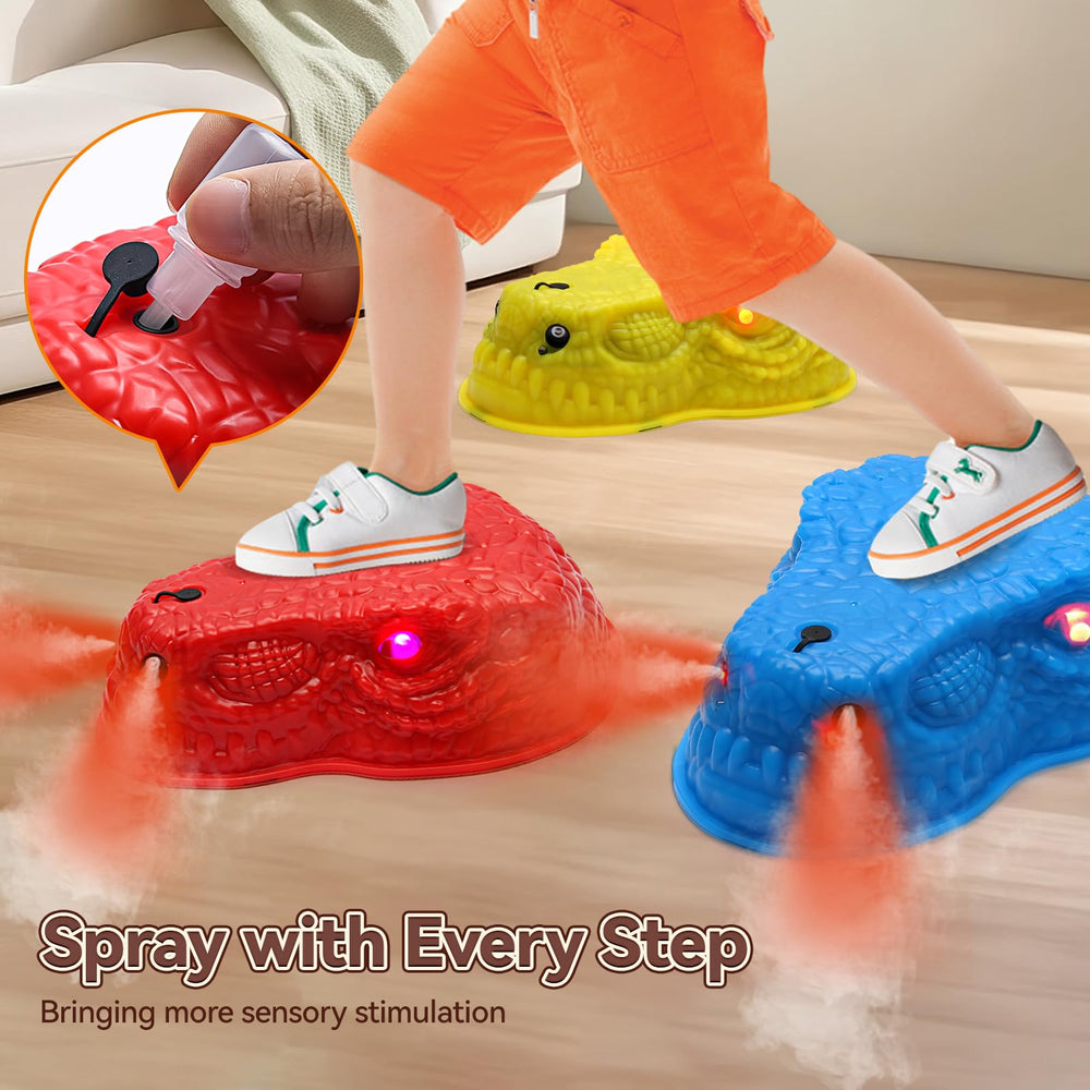 FIIOEOY non-slip stepping stones provide stable footing for active kids