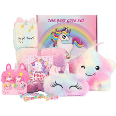 FIIOEOY unicorn gift box showcasing complete set for imaginative play.