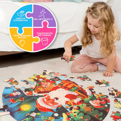 Fikamd easy handle pieces support independent play and frustration-free assembly.