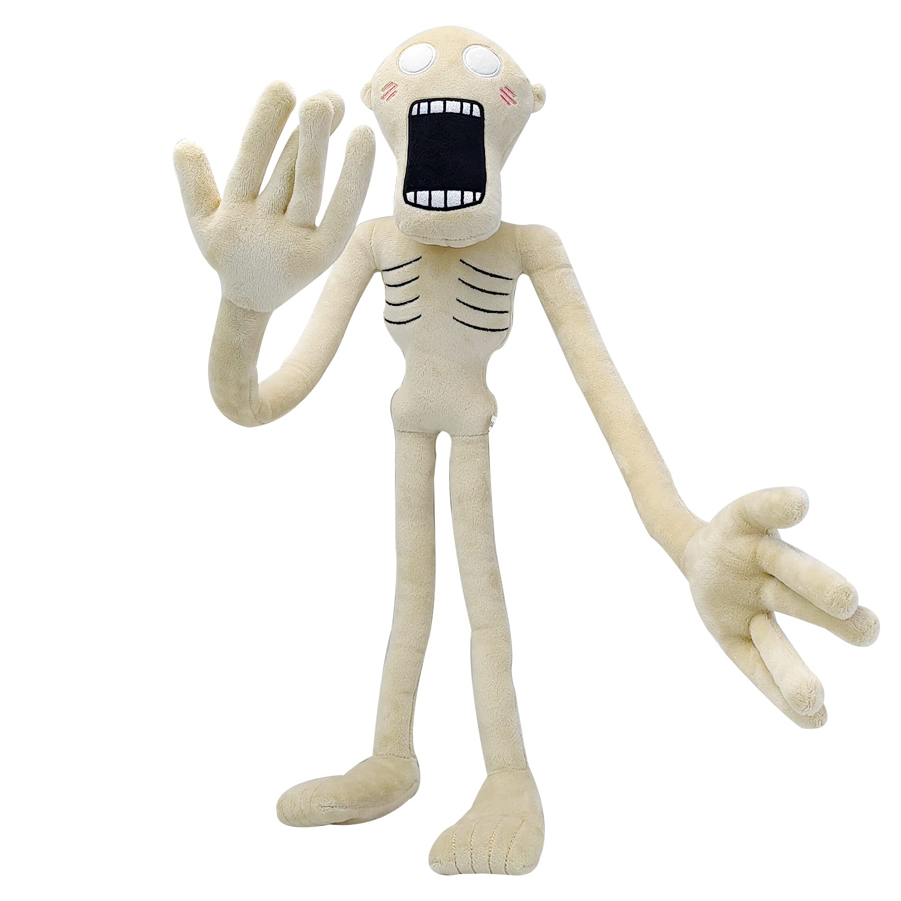 Fimigid SCP plush embroidered face adds durable, gentle detail.