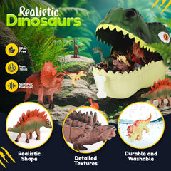 FINcredible dinosaur toy set: small dinos boost fine motor exploration