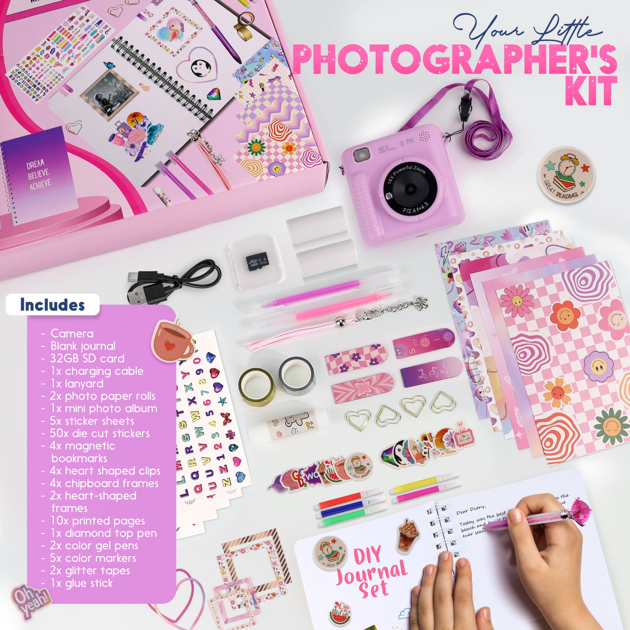 FINcredible Photomaker Kit instant print function shown with photos.