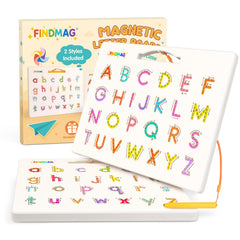 FINDMAG Magnetic Letter Board front view for hands-on learning