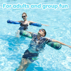 FindUWill fabric-covered noodles offer soft touch and durability against sun and water.
