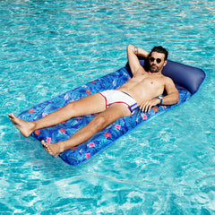 FindUWill travel-friendly pool float folds compactly for easy resort use