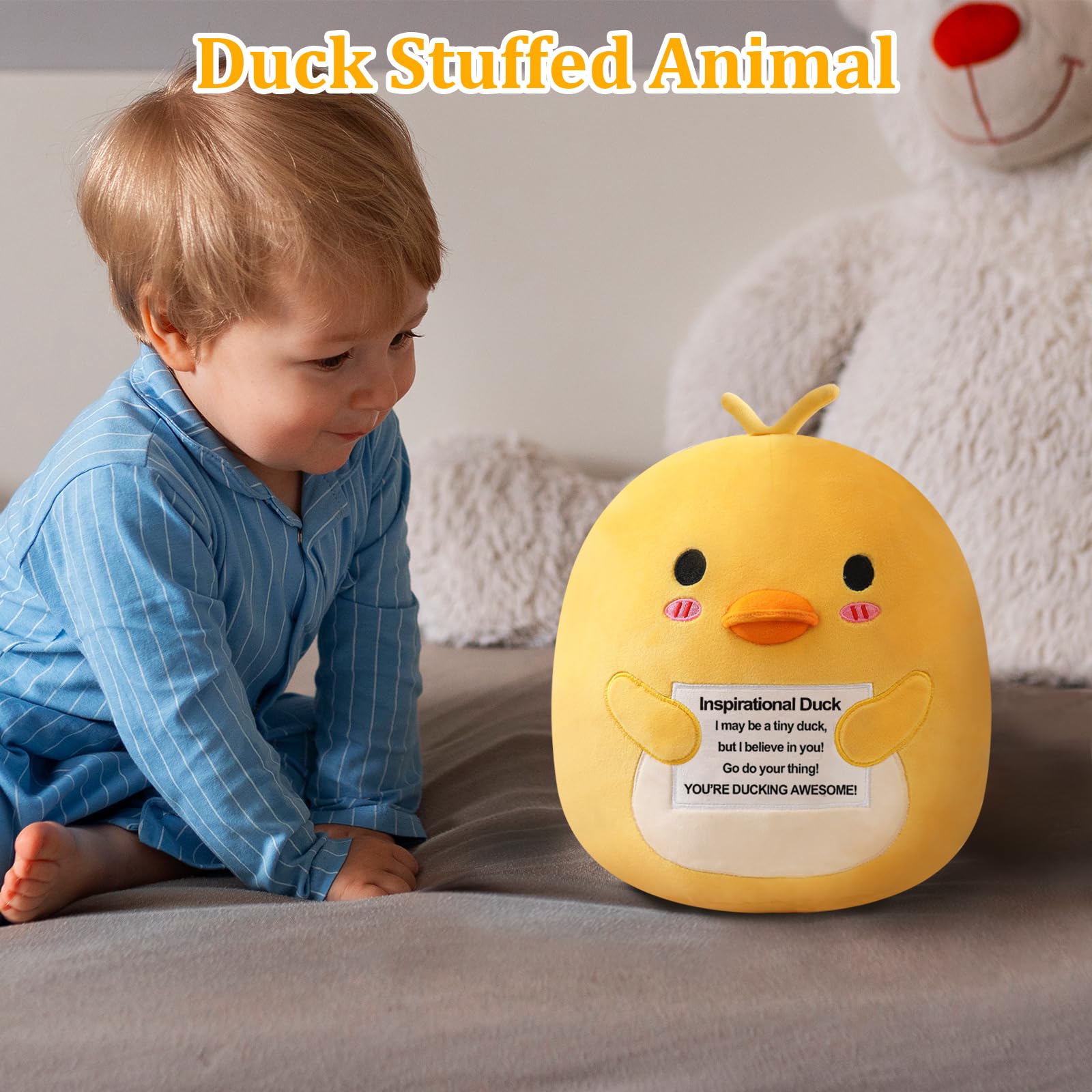 Finebee Duck Plush gift packaging ten-inch ready for celebrations