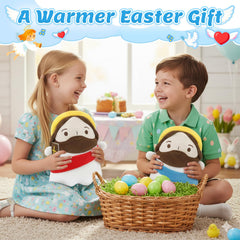 Finebee Jesus Plush arrives vacuum-sealed; easy to reshape after unboxing.