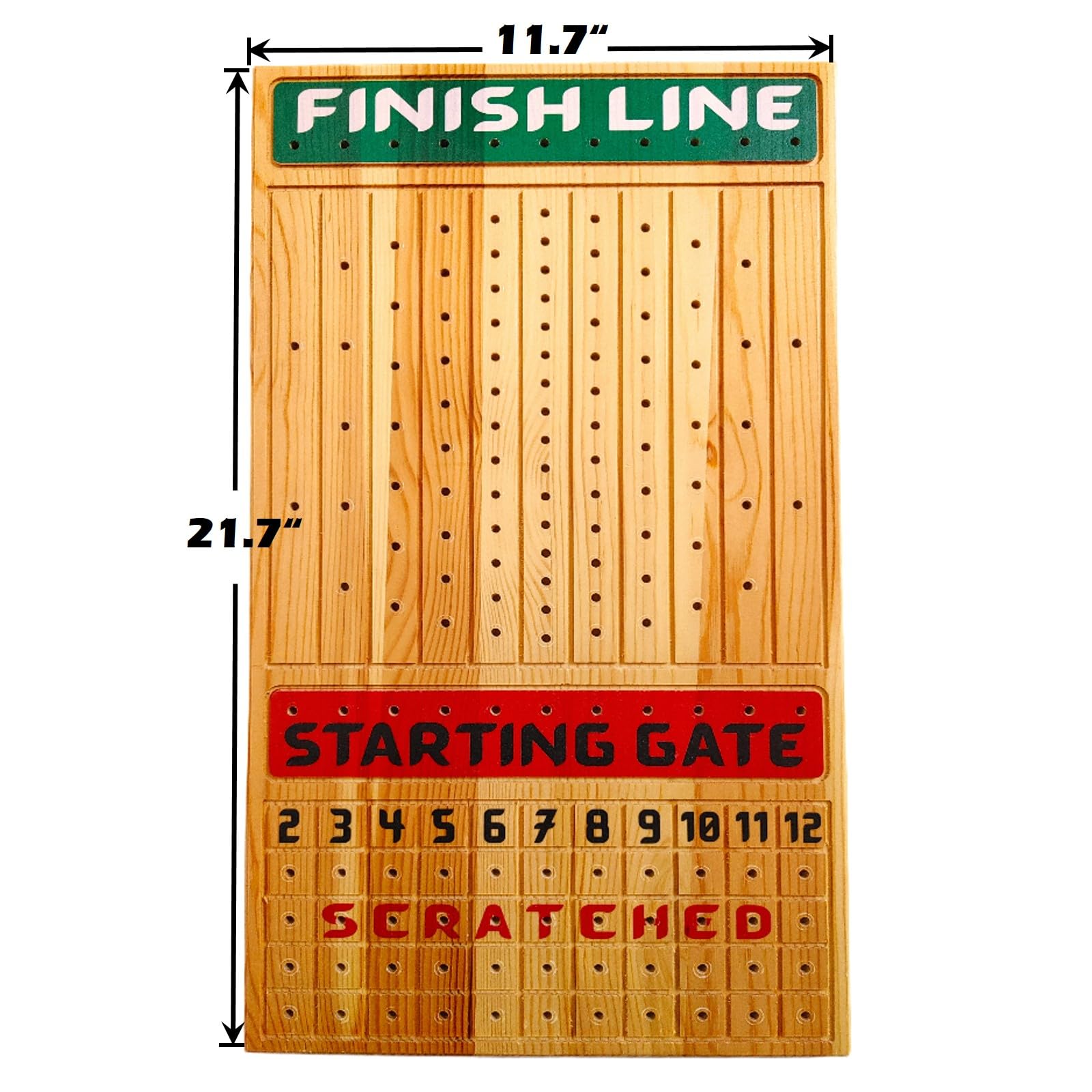 FINENI dice and cards for strategic horserace play