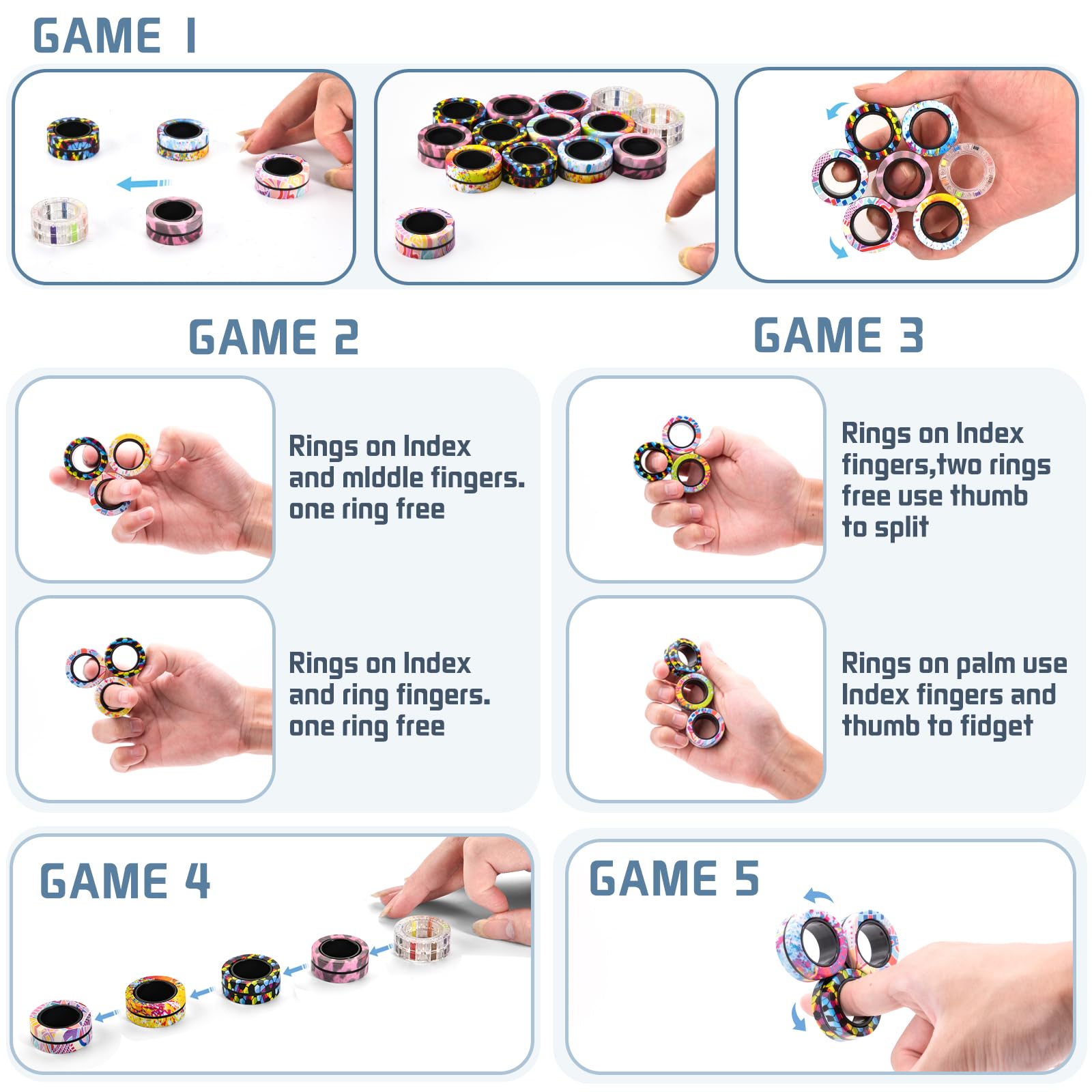 Finger Rock classroom-office use encouraged for focus and repetitive soothing.