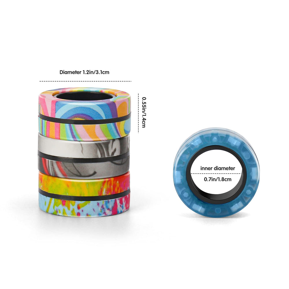 Finger Rock magnetic rings material detail, durable and safe design for daily use