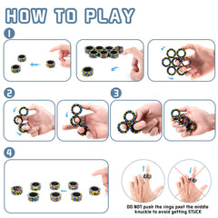 Finger Rock magnetic rings compact, travel-friendly design fits pockets or bags.