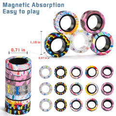Finger Rock compact fidget rings fit neatly in a pocket for on-the-go use.