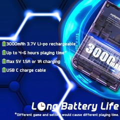 USB-C cable for fast charging and data transfer.