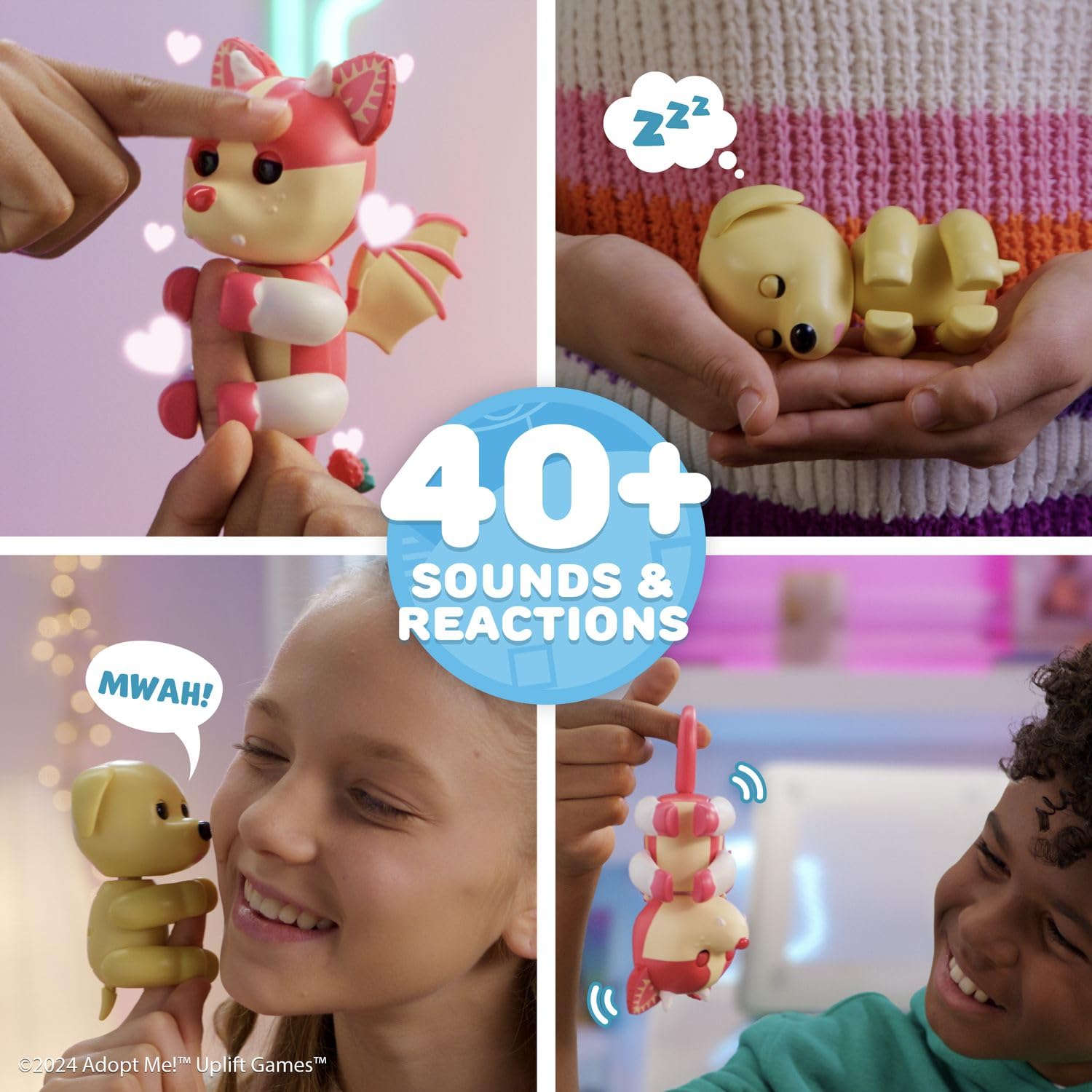 Fingerlings two-pack bundle highlighting two collectible figures for display and play