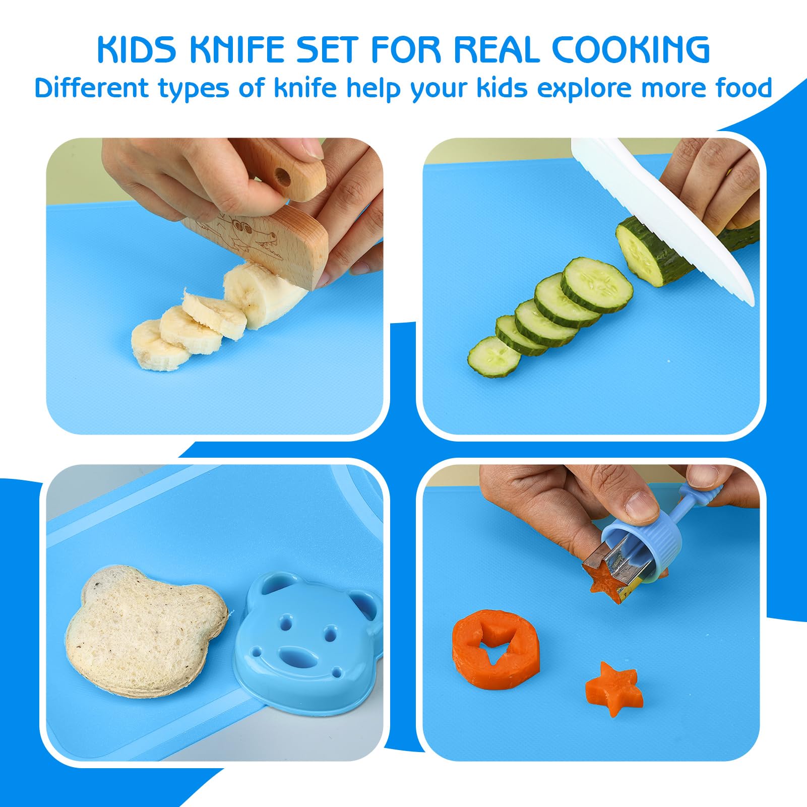 Fingertip WD fruit cutters spark dessert creativity