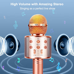 FINYIORE microphone connected via Bluetooth and USB for versatile use.