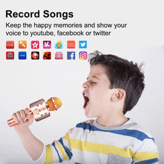 FINYIORE microphone demonstrating magic voice effects for fun.