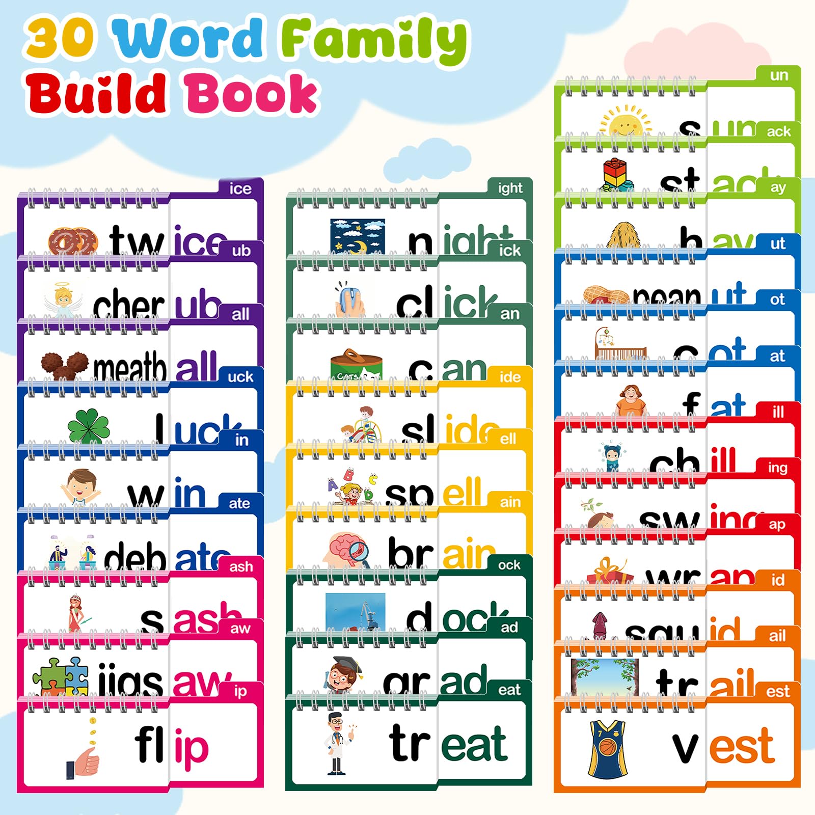 Sight word flashcards integrated for interactive practice