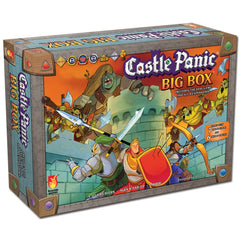 Castle Panic Big Box 2e front cover invites family cooperative play.