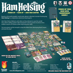 Ham Helsing cooperative game setup invites shared strategy and friendly competition.