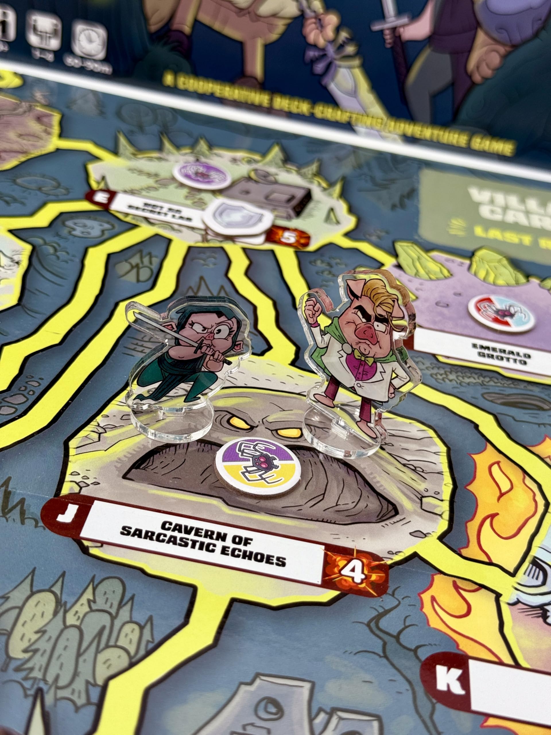 Ham Helsing deck-crafting play showcases synergistic combos between teammates.