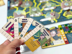 Ham Helsing solo play setup offers tense, puzzle-like challenges.