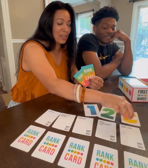 First to Worst family fun promotes engaging conversations across generations.