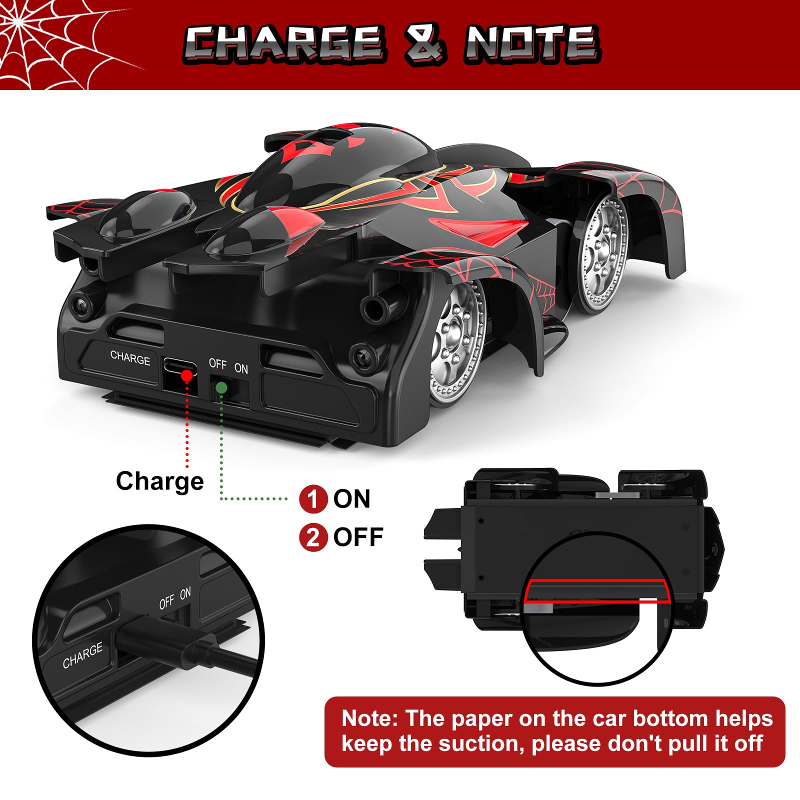 FirYawee 2.4GHz remote control for interference-free multi-car play