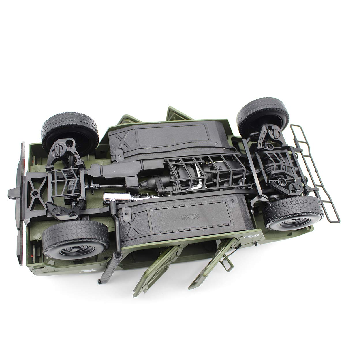 Fisca 1/18 scale model car dampers add realistic motion cues for display.
