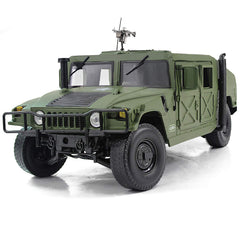 Fisca 1/18 scale model car front view showcases durable diecast build for display.