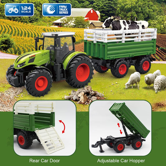 Fisca Kids RC tractor conveyor accessory for interactive farming scenes