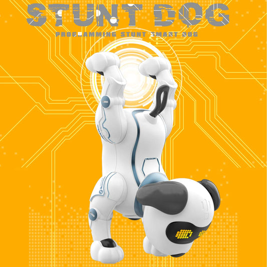 Fisca RC robotic stunt puppy dancing for children's entertainment