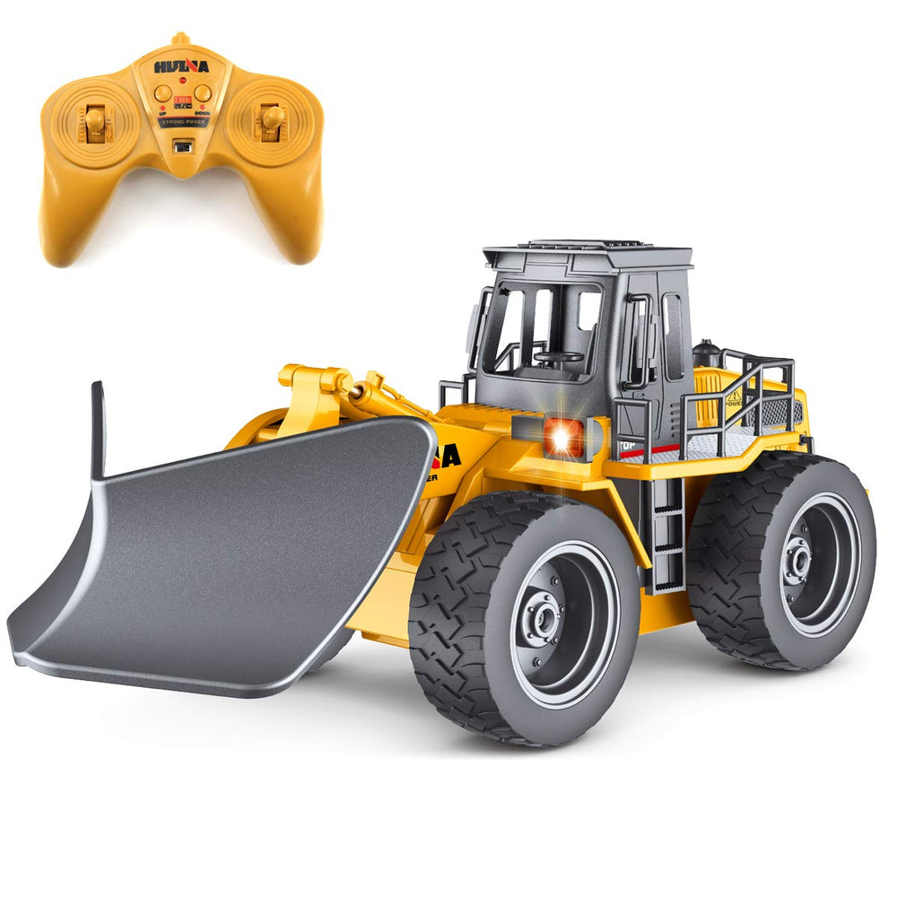 fisca RC Truck Snow Plow with 4WD for rugged outdoor play.