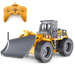 fisca RC Truck Snow Plow with 4WD for rugged outdoor play.