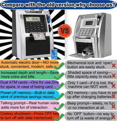 Fishboy Talking ATM Piggy Bank large capacity for growing savings.