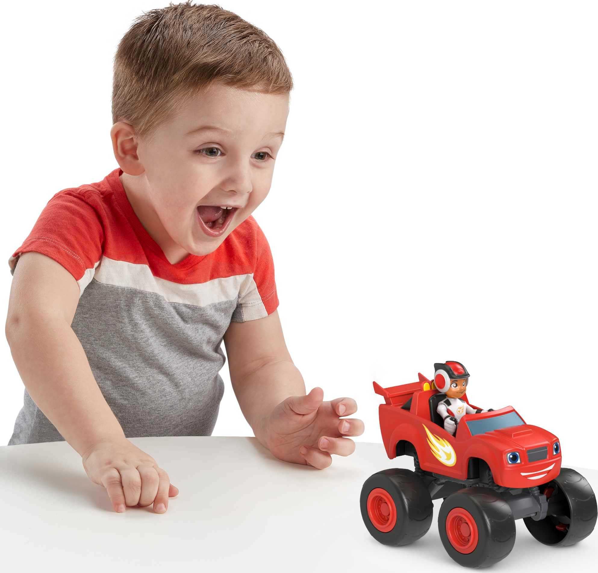 AJ poseable figure with movable arms, legs, and neck for realistic play.