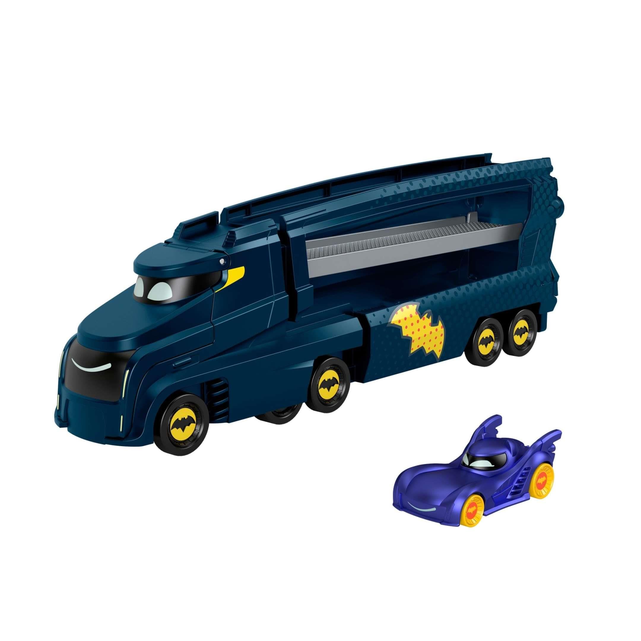 Ramps allow easy vehicle loading and action-packed ramp play.