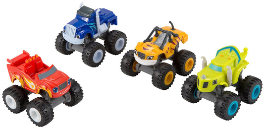 Fisher-Price Blaze 4-Pack Zeg vehicle designed for STEM-inspired adventures.