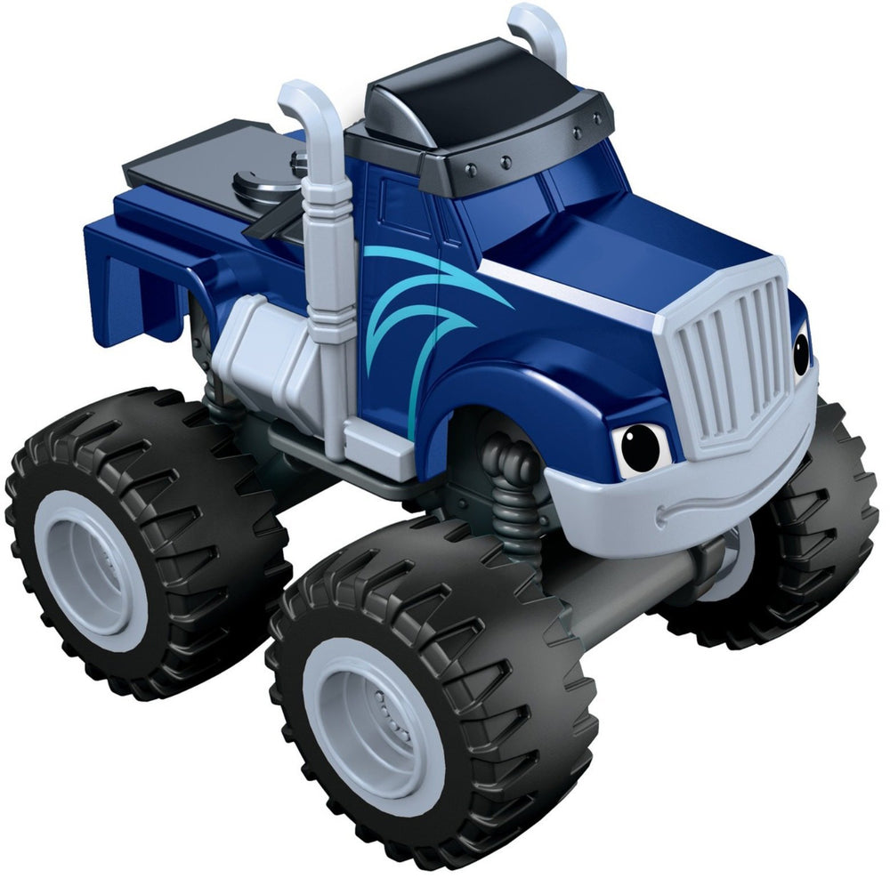 Fisher-Price Crusher Core front view showcases sturdy die-cast build for durable play.