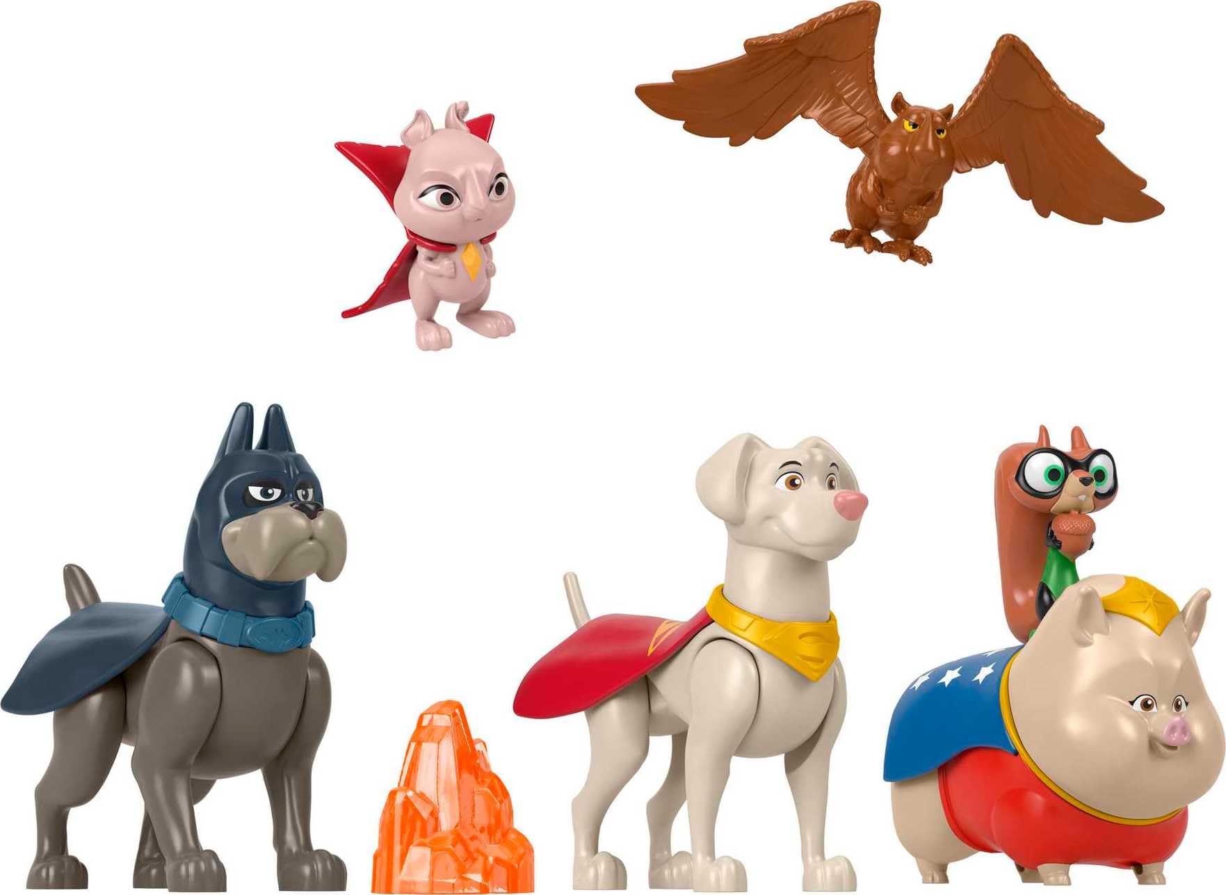Fisher-Price DC League Super-Pets Krypto figure ready for imaginative play and storytelling