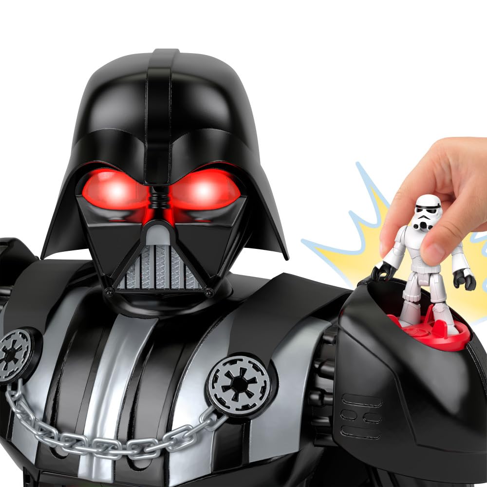 Darth Vader Bot torso reveals hidden disc launcher for surprises